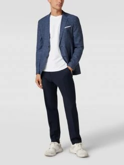 Auslauf ⌛ JOOP! Collection 2-Knopf-Sakko Mit Strukturmuster - Dunkelblau ✨