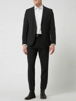 Am billigsten ? S.Oliver BLACK LABEL 2-Knopf-Sakko Mit Stretch-Anteil - Schwarz ?