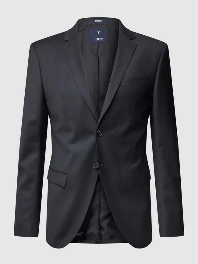 Großhandel ⭐ JOOP! Collection Extra Slim Fit 2-Knopf-Sakko Aus Wolle Modell 'Damon' - Schwarz ? 2 Großhandel ⭐ JOOP! Collection Extra Slim Fit 2-Knopf-Sakko Aus Wolle Modell 'Damon' - Schwarz ? – Bild 2