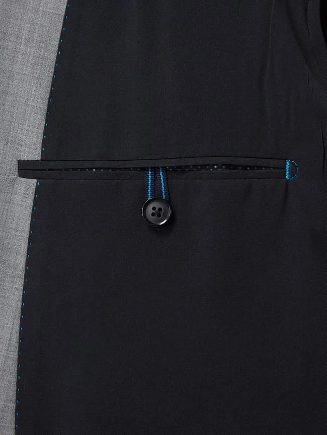 Bestes Angebot ? Pierre Cardin 2-Knopf-Sakko Mit Schurwoll-Anteil Modell 'Grant' - 'Futureflex' - Hellgrau ? 6 Bestes Angebot ? Pierre Cardin 2-Knopf-Sakko Mit Schurwoll-Anteil Modell 'Grant' - 'Futureflex' - Hellgrau ? – Bild 6