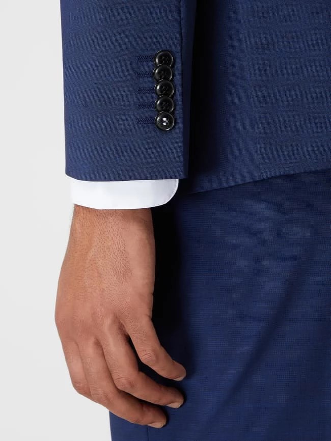 Top 10 ? Strellson Slim Fit 2-Knopf-Sakko Mit Woll-Anteil Modell 'Allen' - Royalblau ? 3 Top 10 ? Strellson Slim Fit 2-Knopf-Sakko Mit Woll-Anteil Modell 'Allen' - Royalblau ? – Bild 3
