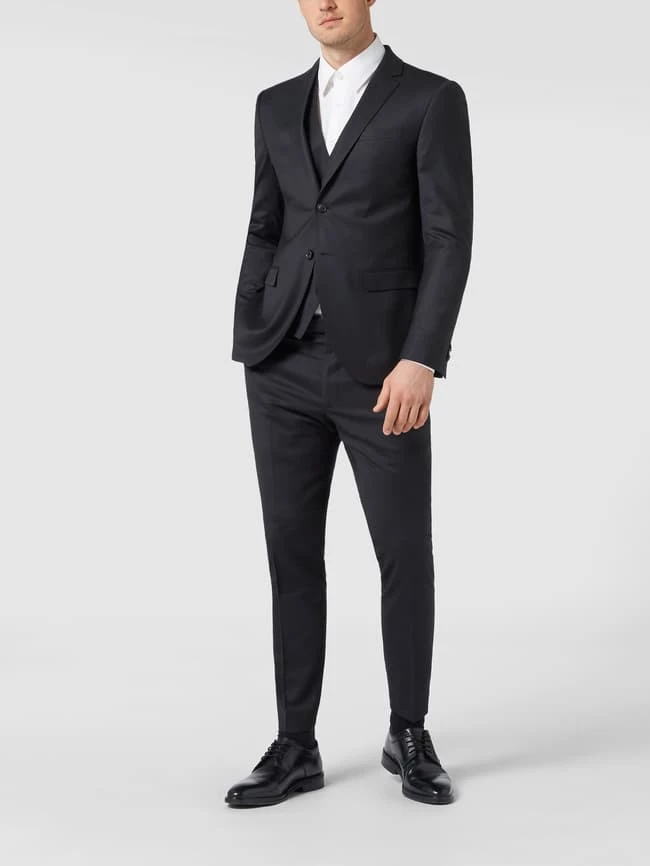 Großhandel ⭐ JOOP! Collection Extra Slim Fit 2-Knopf-Sakko Aus Wolle Modell 'Damon' - Schwarz ? 1 Großhandel ⭐ JOOP! Collection Extra Slim Fit 2-Knopf-Sakko Aus Wolle Modell 'Damon' - Schwarz ?