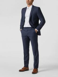 Neu ? Strellson 2-Knopf-Sakko Mit Fallendem Revers - Marineblau ?