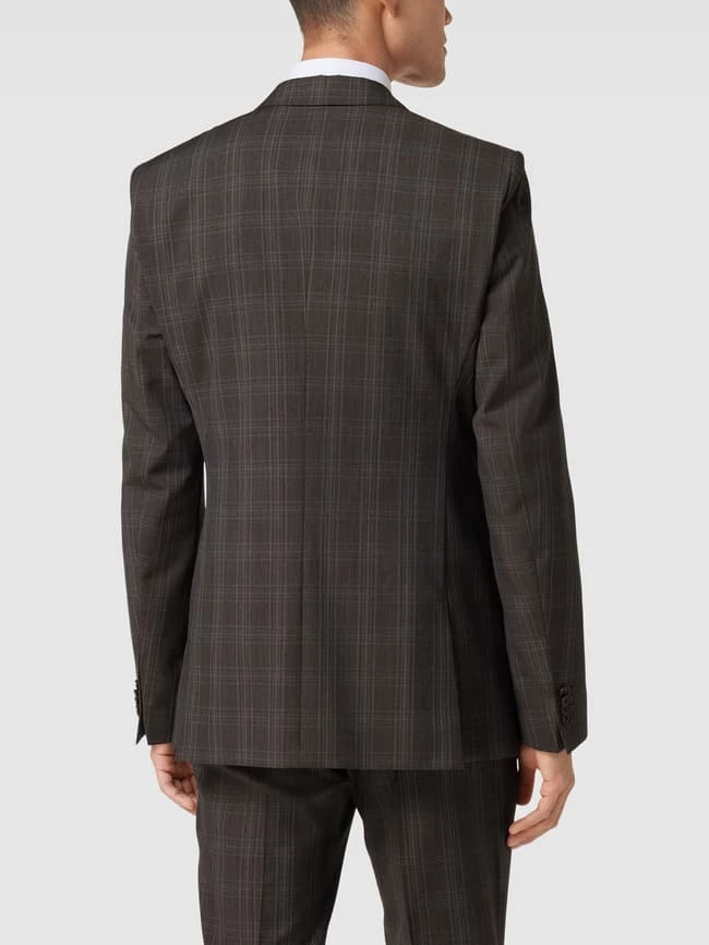 Brandneu ⭐ Tiger Of Sweden Sakko Mit Allover-Muster Modell 'Jerrets' - Dunkelbraun ? 5 Brandneu ⭐ Tiger Of Sweden Sakko Mit Allover-Muster Modell 'Jerrets' - Dunkelbraun ? – Bild 5