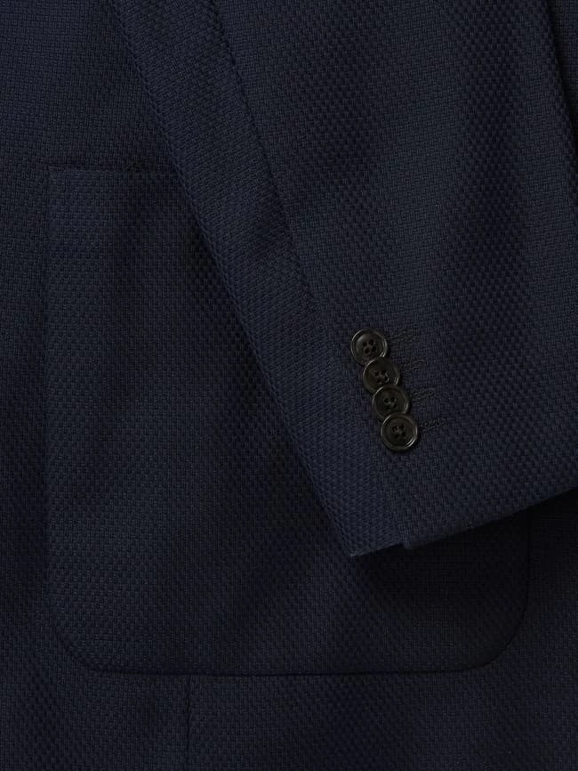 Angebote ? Tiger Of Sweden Slim Fit 2-Knopf-Sakko Mit Fallendem Revers Modell 'Josef' - Marineblau ? 2 Angebote ? Tiger Of Sweden Slim Fit 2-Knopf-Sakko Mit Fallendem Revers Modell 'Josef' - Marineblau ? – Bild 2