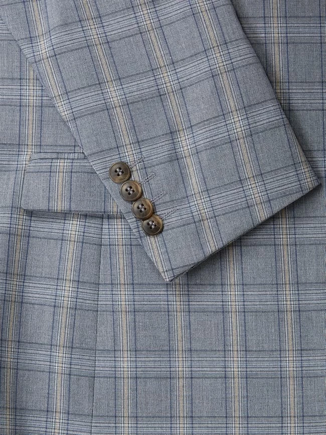 Auslauf ✔️ Selected Homme Slim Fit 2-Knopf-Sakko Mit Viskose-Anteil Modell 'Logan' - Hellblau ? 2 Auslauf ✔️ Selected Homme Slim Fit 2-Knopf-Sakko Mit Viskose-Anteil Modell 'Logan' - Hellblau ? – Bild 2