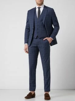 Top 10 ? MCNEAL Anzughose Mit Stretch-Anteil In Gerader Passform - Marineblau ⭐