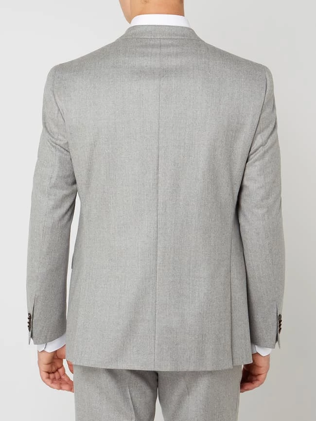 Bester Verkauf ✨ Carl Gross Modern Fit 2-Knopf-Sakko Aus Schurwolle Modell 'Sid' - Hellgrau ✨ 5 Bester Verkauf ✨ Carl Gross Modern Fit 2-Knopf-Sakko Aus Schurwolle Modell 'Sid' - Hellgrau ✨ – Bild 5