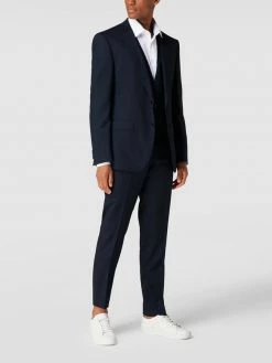 Rabatt ? BOSS Slim Fit 2-Knopf-Sakko Aus Reiner Schurwolle - Marineblau ?