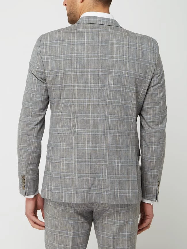 Großhandel ⭐ DIGEL Slim Fit 2-Knopf-Sakko Mit Leinen-Anteil Modell 'Rod' - Mittelgrau ⭐ 6 Großhandel ⭐ DIGEL Slim Fit 2-Knopf-Sakko Mit Leinen-Anteil Modell 'Rod' - Mittelgrau ⭐ – Bild 6