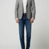 Coupon ⭐ Strellson Slim Fit 2-Knopf-Sakko Mit Gitterkaro Modell 'Acon' - Mittelgrau ?