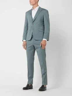 Besorgen ? Atelier Torino Slim Fit 2-Knopf-Sakko Aus Schurwollmischung Modell 'Tancredo' - Grün ?