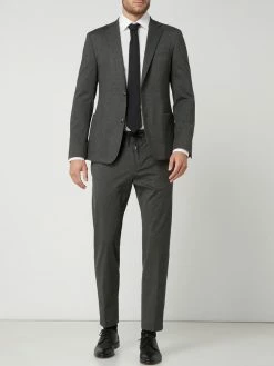 Blitzangebot ⭐ Strellson Slim Fit 2-Knopf-Sakko Mit Stretch-Anteil Modell 'Arndt' - Mittelgrau ?