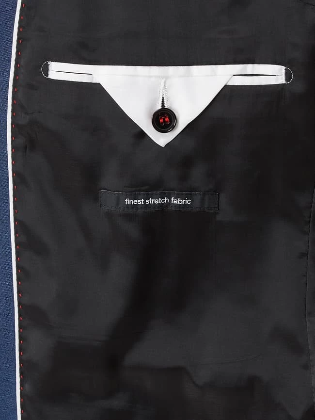 Top 10 ? Strellson Slim Fit 2-Knopf-Sakko Mit Stretch-Anteil Modell 'Allen' - Blau ? 6 Top 10 ? Strellson Slim Fit 2-Knopf-Sakko Mit Stretch-Anteil Modell 'Allen' - Blau ? – Bild 6