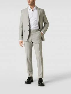 Schlussverkauf ? HUGO 2-Knopf-Sakko Mit Reverskragen Modell 'Arti' - Hellgrau ⭐