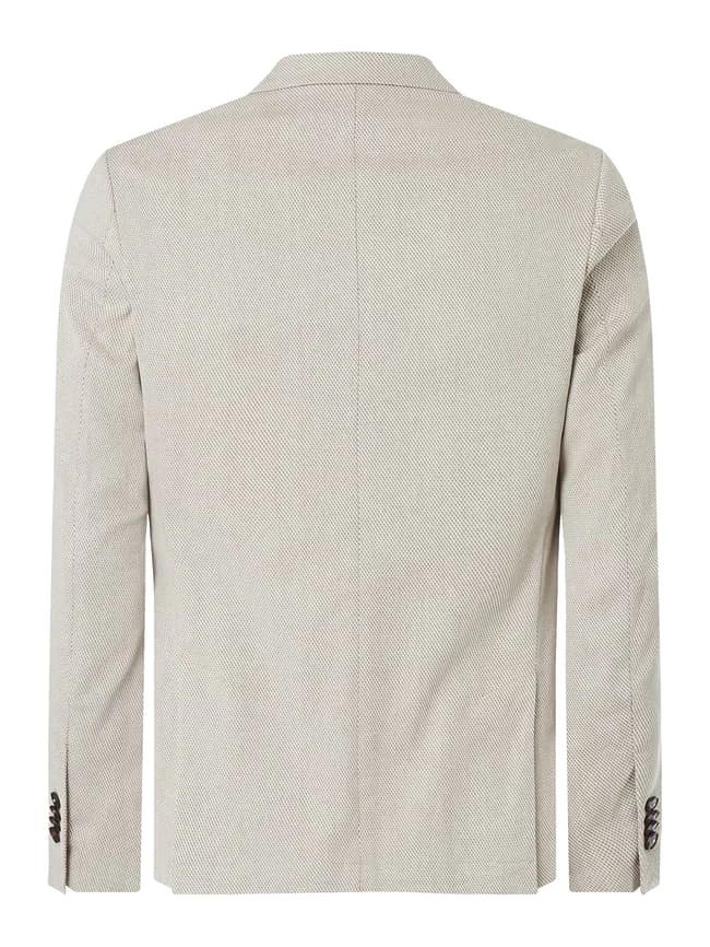 Neu ? Cinque Slim Fit 2-Knopf-Sakko Mit Webstruktur Modell 'Cidati' - Beige ? 4 Neu ? Cinque Slim Fit 2-Knopf-Sakko Mit Webstruktur Modell 'Cidati' - Beige ? – Bild 4