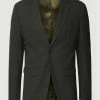 Angebote ? Selected Homme Slim Fit 2-Knopf-Sakko Mit Reverskragen Modell 'Adrian' - Olivgrün ?