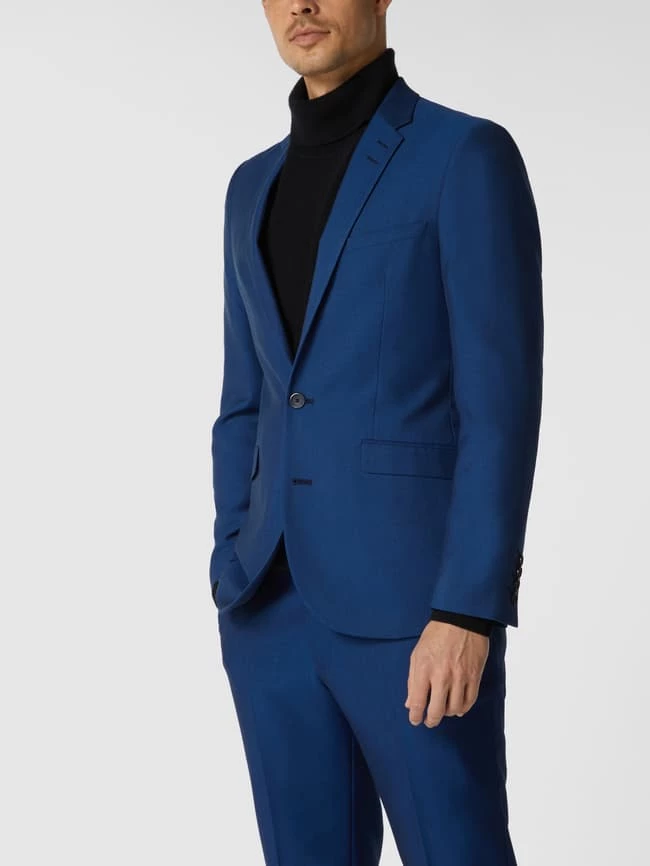 Blitzangebot ? Montego 2-Knopf-Sakko Mit Webstruktur - Blau ? 4 Blitzangebot ? Montego 2-Knopf-Sakko Mit Webstruktur - Blau ? – Bild 4