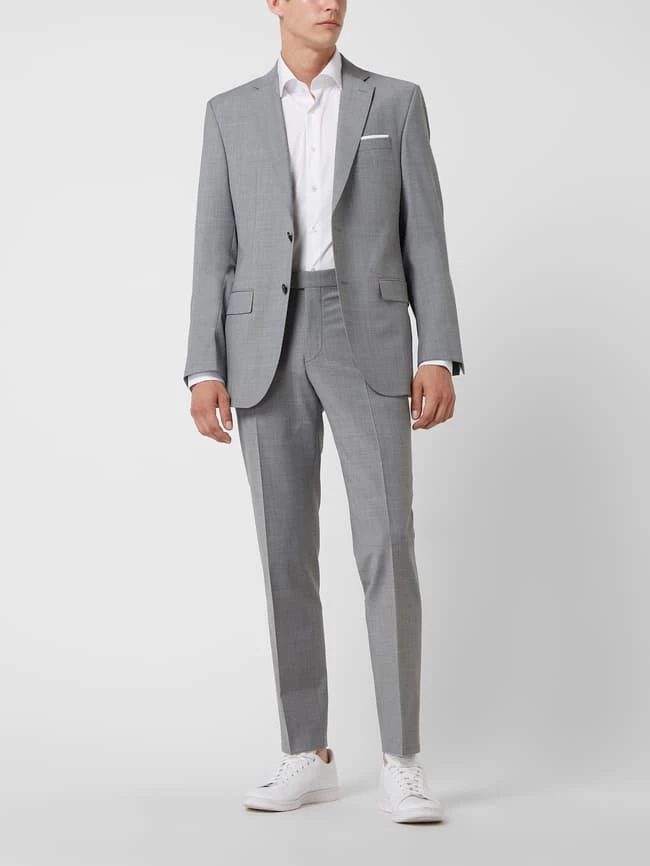 Bestes Angebot ? Pierre Cardin 2-Knopf-Sakko Mit Schurwoll-Anteil Modell 'Grant' - 'Futureflex' - Hellgrau ? 1 Bestes Angebot ? Pierre Cardin 2-Knopf-Sakko Mit Schurwoll-Anteil Modell 'Grant' - 'Futureflex' - Hellgrau ?