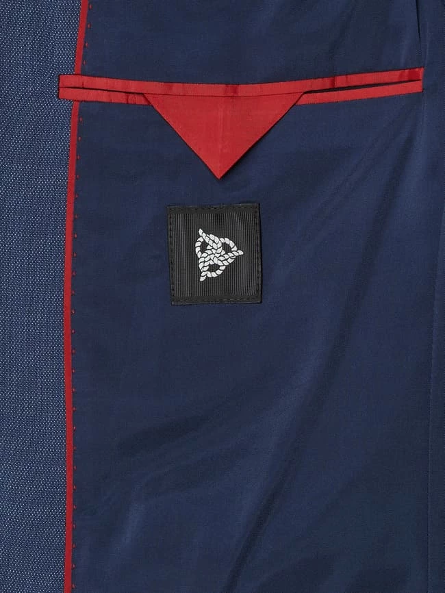 Bestpreis ? Roy Robson Slim Fit 2-Knopf-Sakko Aus Schurwolle 'Techno Suit' - Blau ? 5 Bestpreis ? Roy Robson Slim Fit 2-Knopf-Sakko Aus Schurwolle 'Techno Suit' - Blau ? – Bild 5