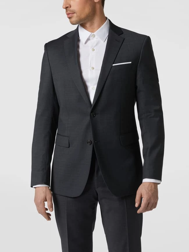 Am billigsten ? JOOP! Collection Modern Fit 2-Knopf-Sakko Mit Schurwoll-Anteil Modell 'Finch' - Anthrazit ? 4 Am billigsten ? JOOP! Collection Modern Fit 2-Knopf-Sakko Mit Schurwoll-Anteil Modell 'Finch' - Anthrazit ? – Bild 4