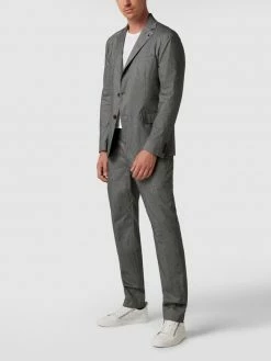 Bestpreis ? Tommy Hilfiger Slim Fit Sakko Mit Nadelstreifen - Anthrazit ?