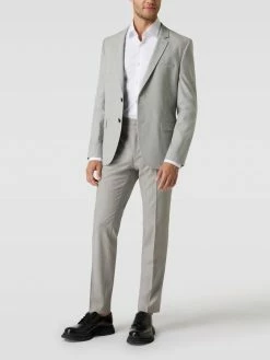 Am billigsten ? HUGO Hose Mit Bügelfalten Modell 'Hesten' - Hellgrau ?