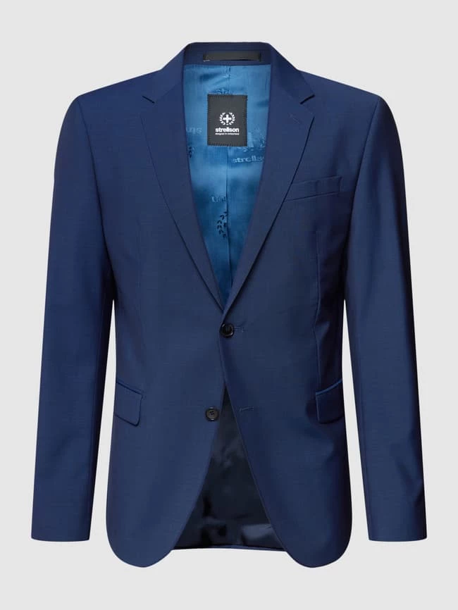 Bestpreis ✨ Strellson 2-Knopf-Sakko Im Slim Fit Modell 'Aidan' - Marineblau ? 1 Bestpreis ✨ Strellson 2-Knopf-Sakko Im Slim Fit Modell 'Aidan' - Marineblau ?