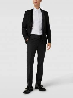 Billig ? Pierre Cardin Anzughose Mit Label-Patch - Schwarz ?