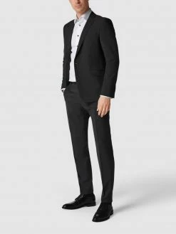 Rabatt ? Strellson Slim Fit 2-Knopf-Sakko Mit Stretch-Anteil 'Flex Cross' - Anthrazit ✔️
