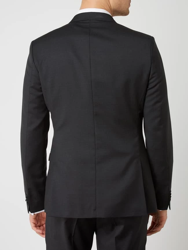 Schlussverkauf ? Tiger Of Sweden Slim Fit 2-Knopf-Sakko Aus Wolle Modell 'Jil' - Dunkelgrau ? 5 Schlussverkauf ? Tiger Of Sweden Slim Fit 2-Knopf-Sakko Aus Wolle Modell 'Jil' - Dunkelgrau ? – Bild 5