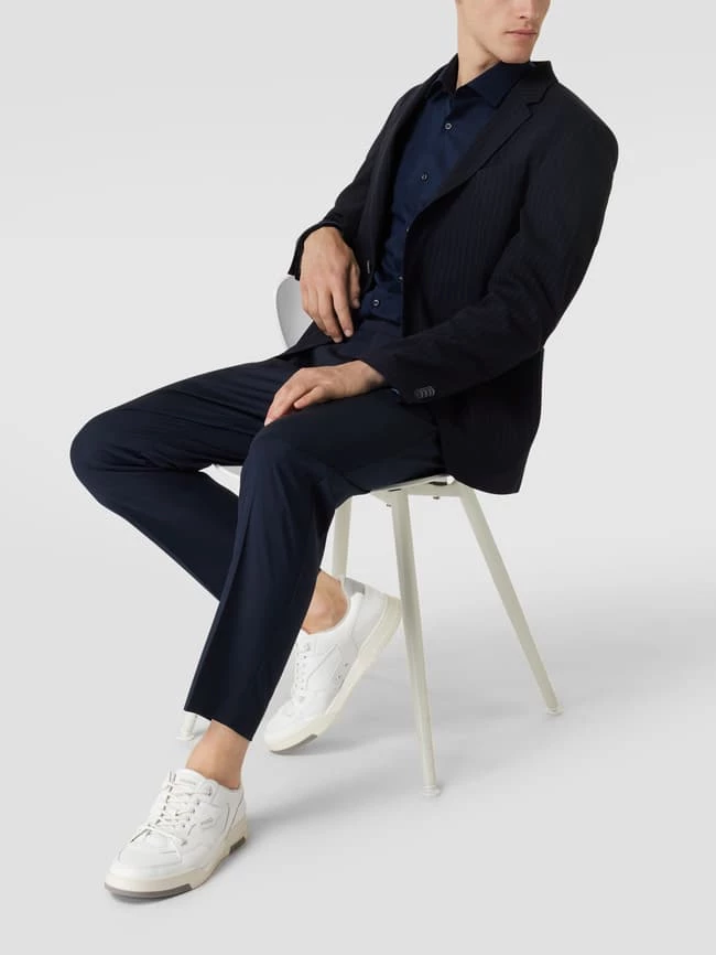 Top 10 ? MCNEAL 2-Knopf-Sakko Mit Nadelstreifen - Marineblau ? 1 Top 10 ? MCNEAL 2-Knopf-Sakko Mit Nadelstreifen - Marineblau ?