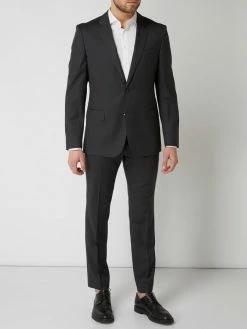 Bester Verkauf ❤️ BOSS 2-Knopf-Sakko Mit Fallendem Revers - Anthrazit ?