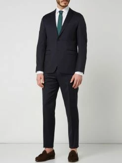 Aktion ? HUGO Extra Slim Fit 2-Knopf-Sakko Aus Schurwolle Modell 'Aldon' - Marineblau ✔️