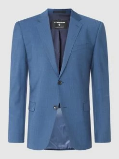 Bestpreis ? Strellson 2-Knopf-Sakko Aus Schurwollmischung Modell 'Aidan' - Blau ?