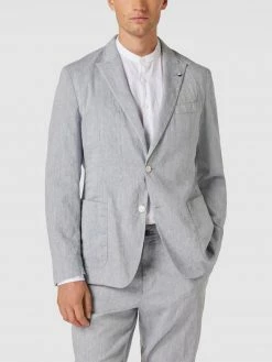 Tommy Hilfiger Store 6 Auslauf ? BOSS Sakko Mit Anstecknadel Modell 'Hanry' - Bleu ⌛