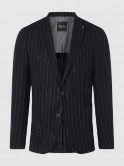 Blitzangebot ? DIGEL Slim Fit 2-Knopf-Sakko Aus Wollmischung - Dunkelblau ?