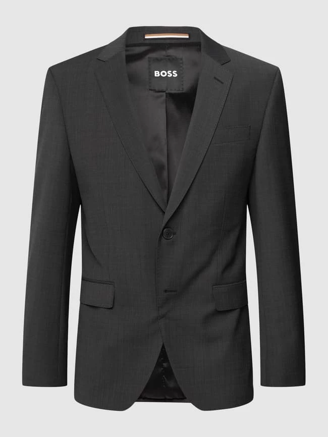 Bestpreis ? BOSS Herren Sakko Mit Innentaschen Modell 'Jeffrey' - Schwarz ? 2 Bestpreis ? BOSS Herren Sakko Mit Innentaschen Modell 'Jeffrey' - Schwarz ? – Bild 2
