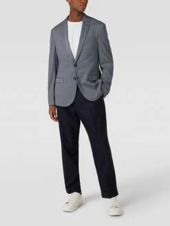 Budget ? MCNEAL Sakko Mit Allover-Muster - Blau ?