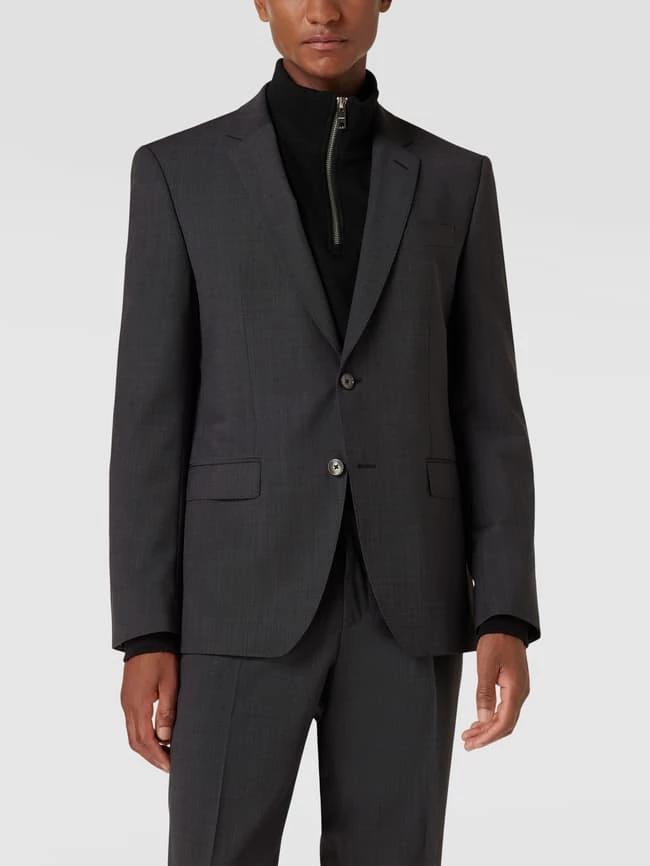 Bestpreis ? BOSS Herren Sakko Mit Innentaschen Modell 'Jeffrey' - Schwarz ? 3 Bestpreis ? BOSS Herren Sakko Mit Innentaschen Modell 'Jeffrey' - Schwarz ? – Bild 3