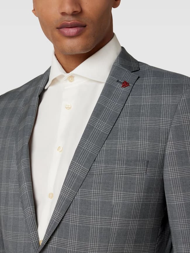 Angebote ? Roy Robson Slim Fit Anzug Mit Allover-Muster - Graphit ✨ 3 Angebote ? Roy Robson Slim Fit Anzug Mit Allover-Muster - Graphit ✨ – Bild 3