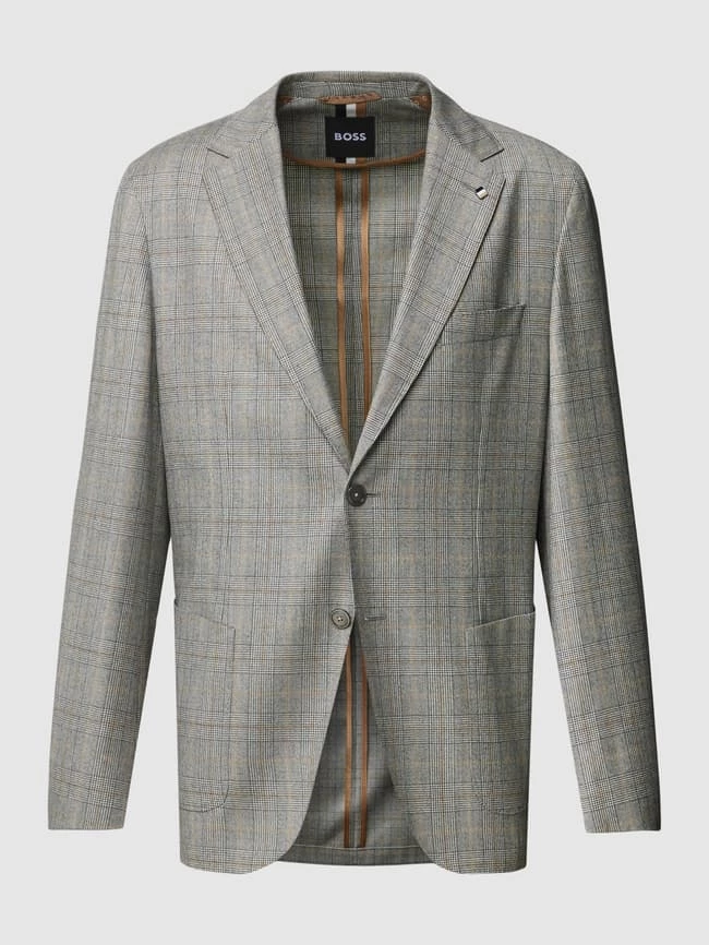 Bestpreis ? BOSS Sakko Mit Allover-Muster Modell 'Jaye' - Hellgrau ? 1 Bestpreis ? BOSS Sakko Mit Allover-Muster Modell 'Jaye' - Hellgrau ?