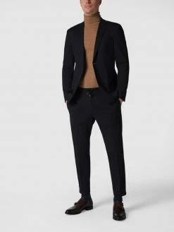 Am billigsten ? Strellson Slim Fit 2-Knopf-Sakko Aus Jersey Modell 'Arndt' - Dunkelblau ⌛