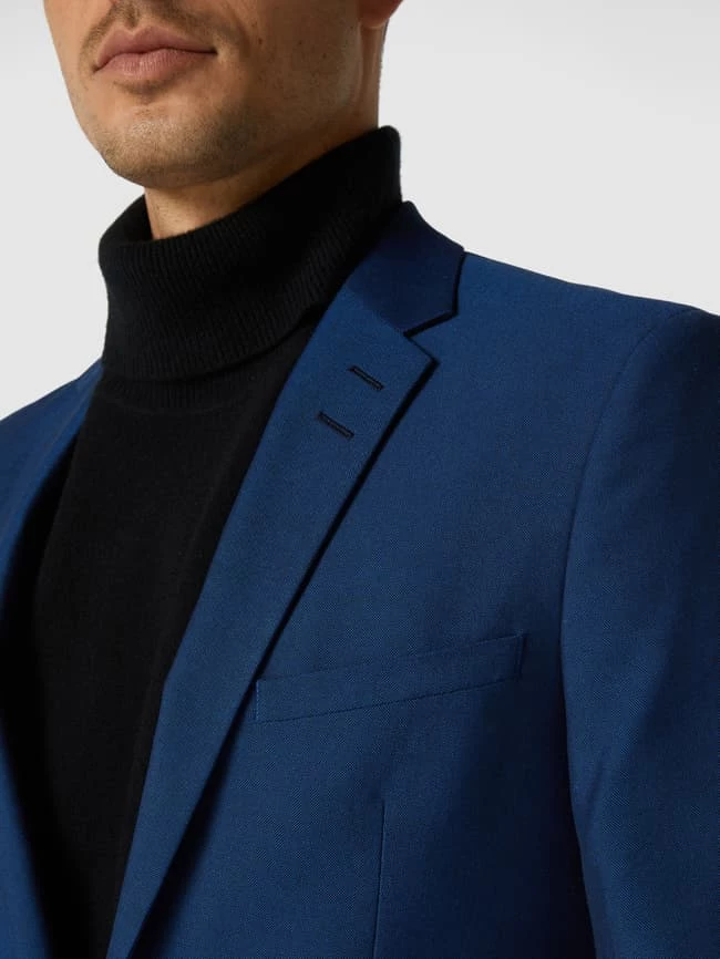 Blitzangebot ? Montego 2-Knopf-Sakko Mit Webstruktur - Blau ? 3 Blitzangebot ? Montego 2-Knopf-Sakko Mit Webstruktur - Blau ? – Bild 3