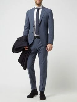 Coupon ? Strellson Slim Fit 2-Knopf-Sakko Mit Stretch-Anteil Modell 'Asten' - Blau ?