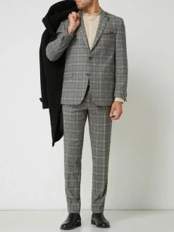 Top 10 ? Carl Gross Modern Fit 2-Knopf-Sakko Mit Stretch-Anteil Modell 'Seal' - Mittelgrau ⌛