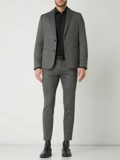 Coupon ? Drykorn Slim Fit 2-Knopf-Sakko Mit Stretch-Anteil Modell 'Hurley' - Mittelgrau ✨