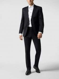 Aktion ❤️ Carl Gross 2-Knopf-Sakko Aus Reiner Schurwolle - Marineblau ?