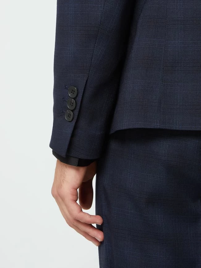 Angebote ? Antony Morato Slim Fit 2-Knopf-Sakko Mit Karomuster Modell 'Bonnie' - Marineblau ✨ 6 Angebote ? Antony Morato Slim Fit 2-Knopf-Sakko Mit Karomuster Modell 'Bonnie' - Marineblau ✨ – Bild 6