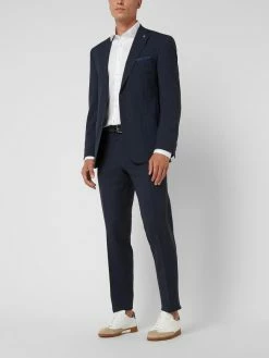 Billig ✔️ Carl Gross 2-Knopf-Sakko Aus Schurwolle Modell 'Soeren' - Marineblau ?